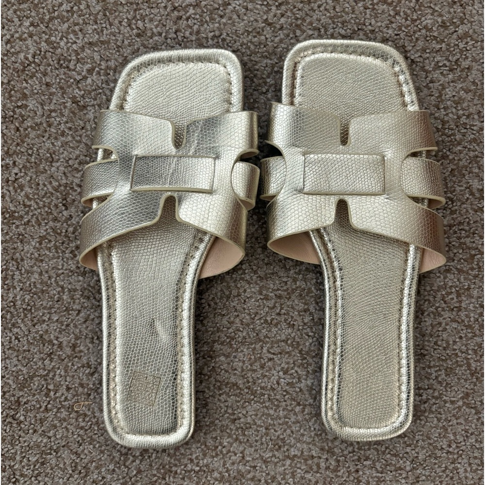 Brand New Gold Sandals